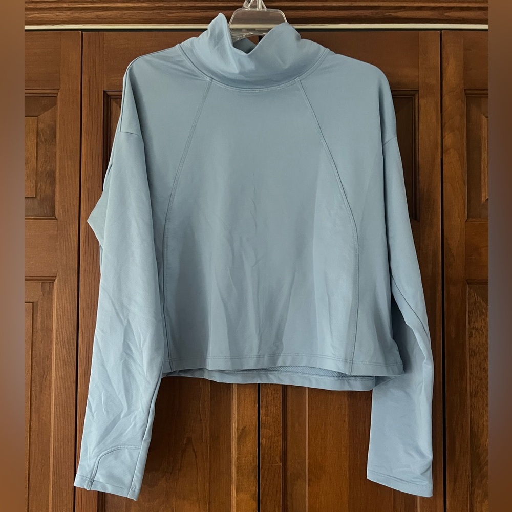Athleta Sky Blue Turtleneck